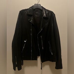 AllSaints Bondi Leather Biker Jacket